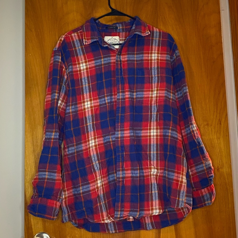 St. John’s Bay L Button Down Shirt